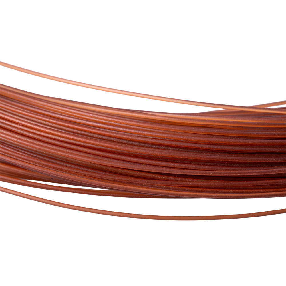 Леска калиброванная в мотке цв. Коричневая 100 м. д. 0,4. Фото №2