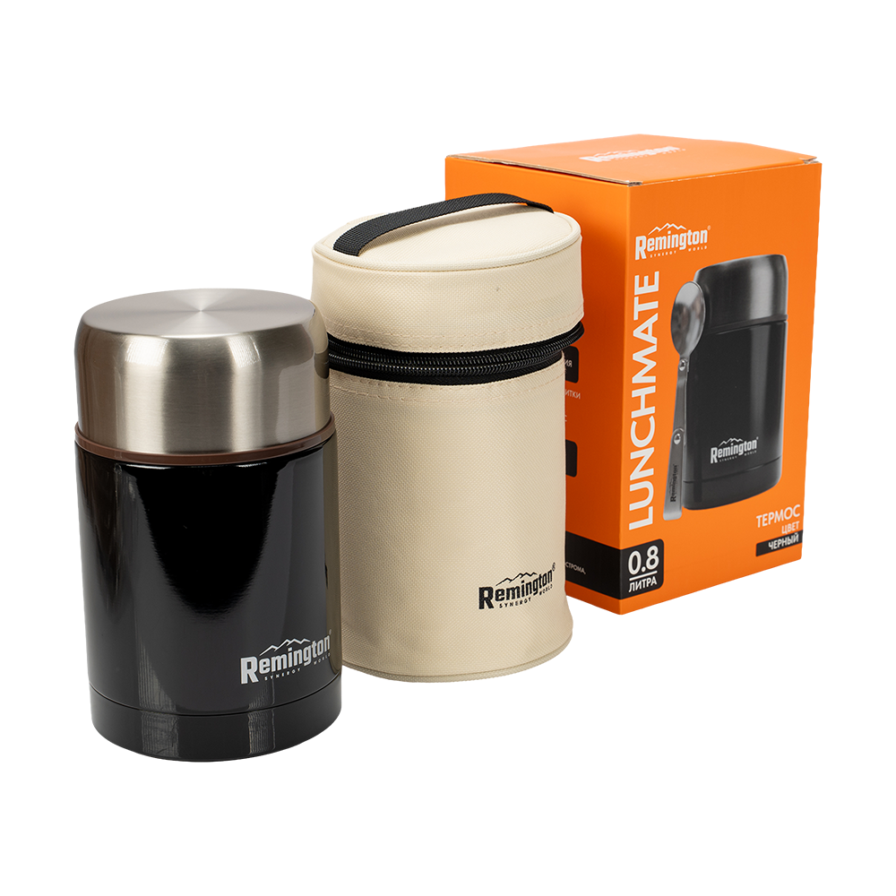 Термос Remington LunchMate 800 Black для еды, термочех. лож. 800 мл. Фото №7 Термос Remington LunchMate 800 Black для еды, термочех. лож. 800 мл. Фото №7