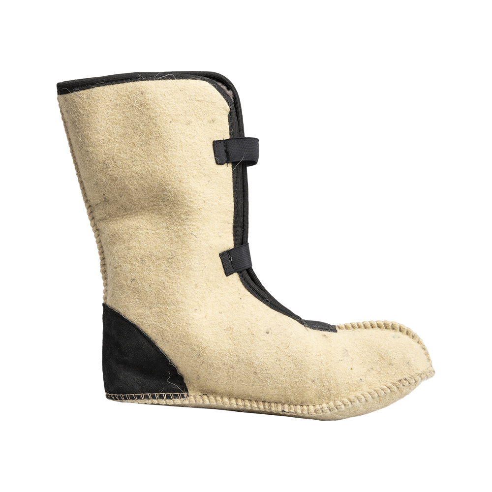 Чулок войлочный "Лось" "Зубр" р. 45 (войлок/натуральный мех). Фото №2