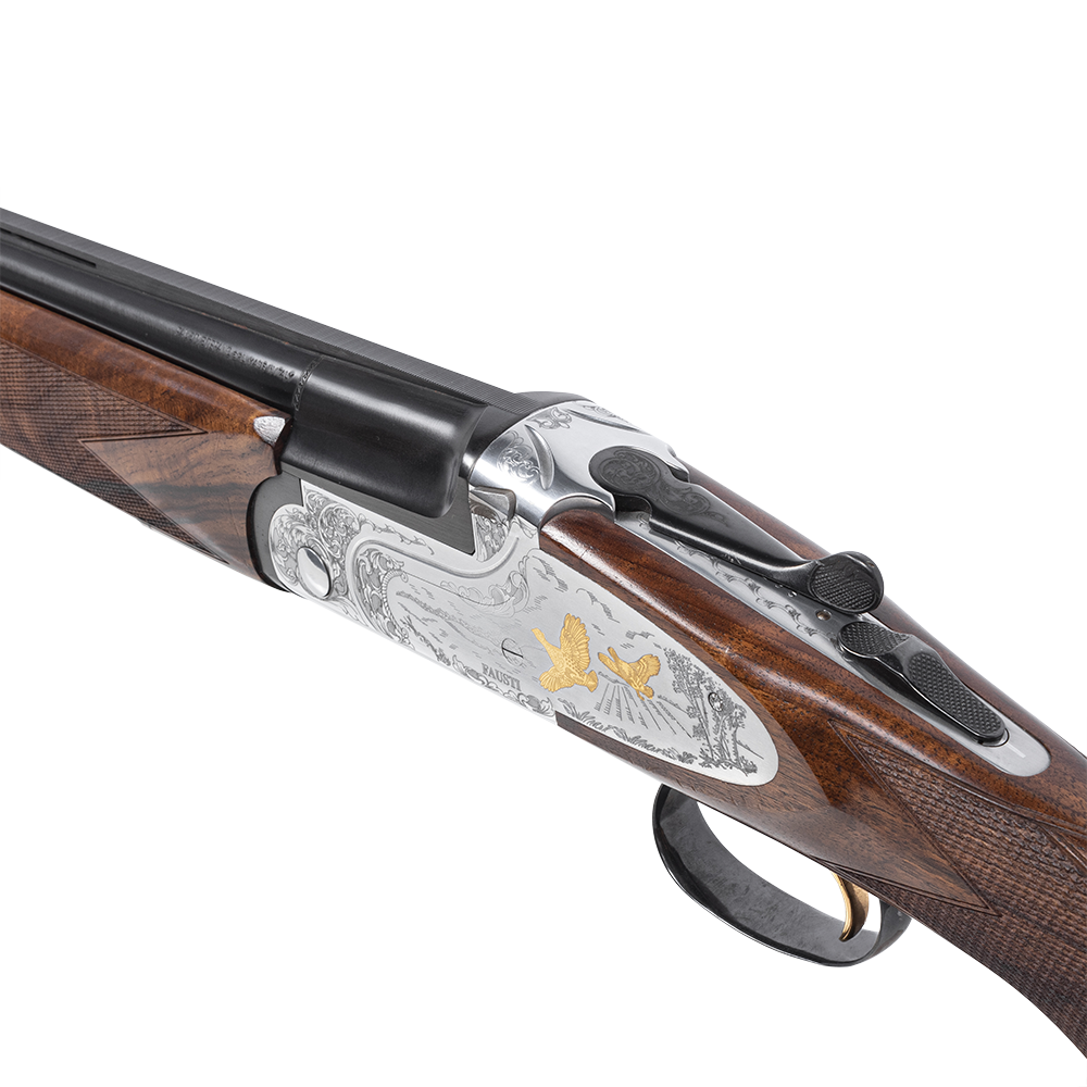 Ружье Fausti VOLO SL DE LUXE, калибр 12х76, автоматический эжектор, один спусковой крючок, ствол 710мм. . Фото №5