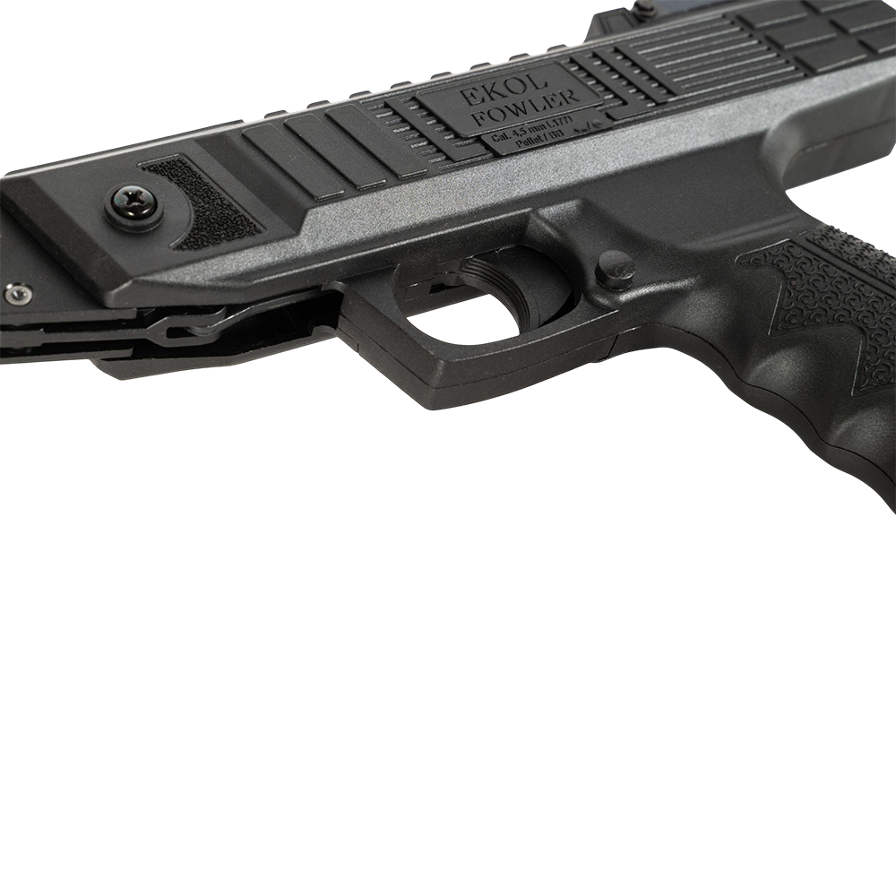 Пистолет пневматический EKOL FOWLER, (переломный ствол) калибр 4,5 мм, 3 Дж. Фото №5 Пистолет пневматический EKOL FOWLER, (переломный ствол) калибр 4,5 мм, 3 Дж. Фото №5