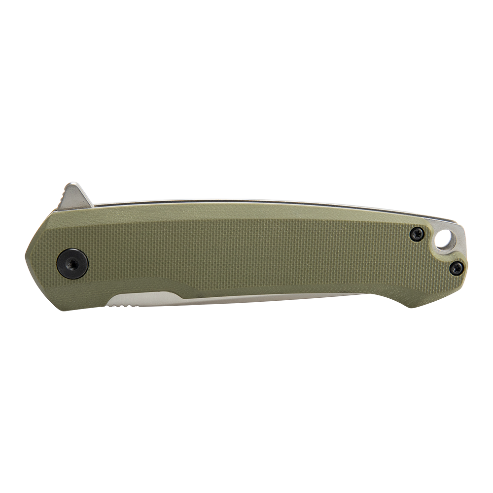 Нож складной Kranch G-234, клинок AUS8, рукоять G10 green. Фото №2 Нож складной Kranch G-234, клинок AUS8, рукоять G10 green. Фото №2