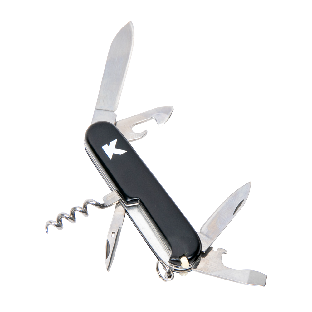 Нож складной туристический Kranch В-106, black. Фото №1