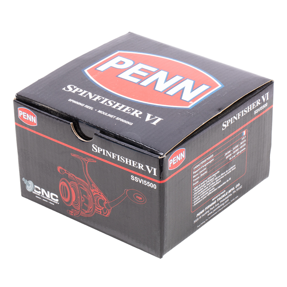 Катушка безынерционная PENN SSVI5500 SPINFISHER VI 5500 SPIN REEL BX. Фото №11