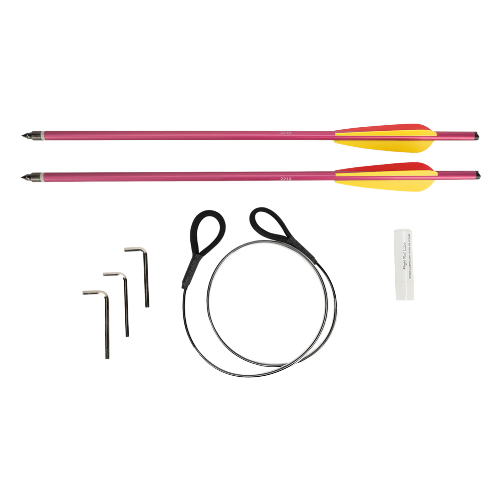 Арбалет рекурсивный Man Kung MK-XB23 (camo,4 стрелы,кивер,воск,стрингер,натяжитель,прицел,ремень). Фото №7