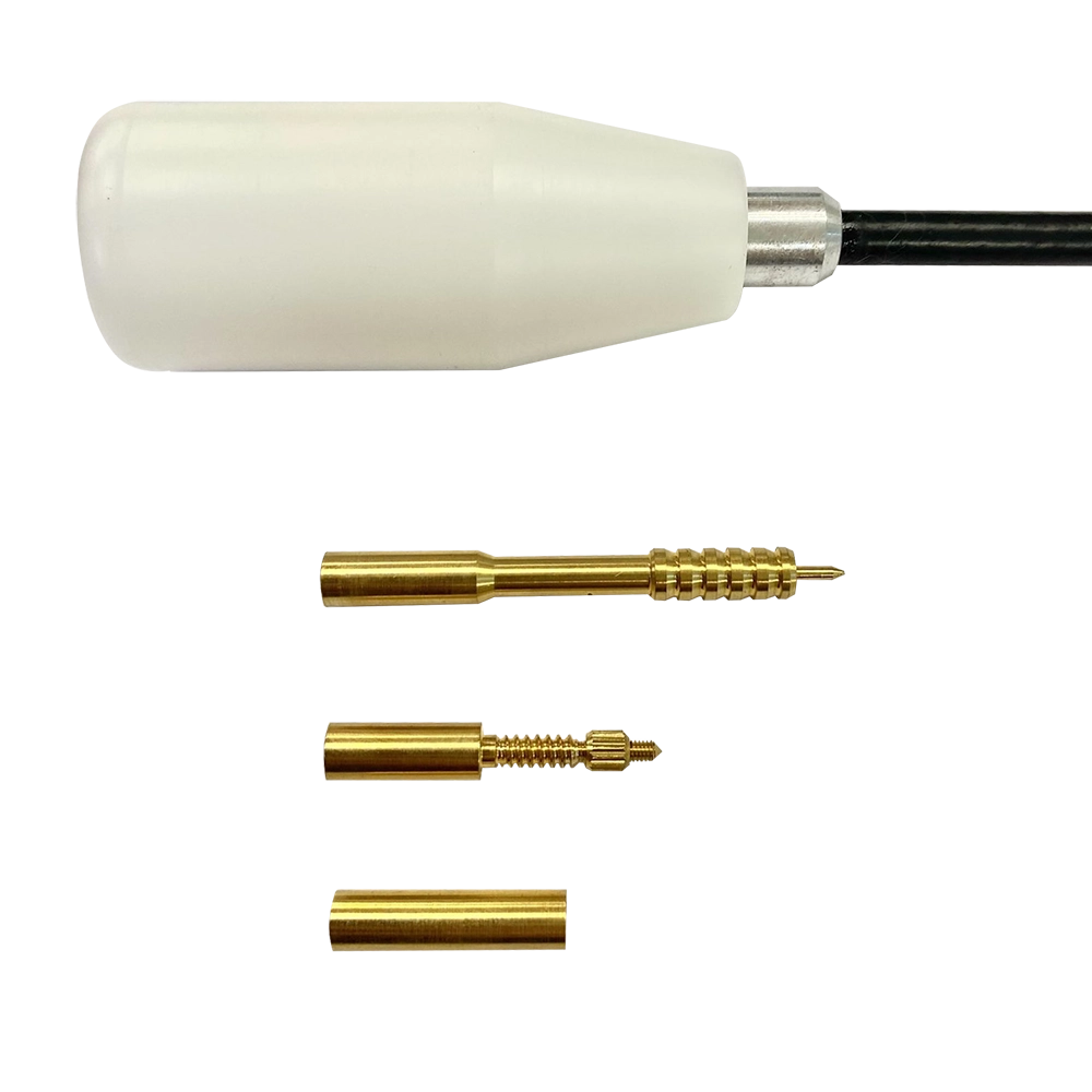 Шомпол ЧИСТОGUN калибр .27-.34, диаметр стержня 6мм, L=90см, нержавеющая сталь, нейлон, 12/28, подшипник,вишер.. Фото №3 Шомпол ЧИСТОGUN калибр .27-.34, диаметр стержня 6мм, L=90см, нержавеющая сталь, нейлон, 12/28, подшипник,вишер.. Фото №3