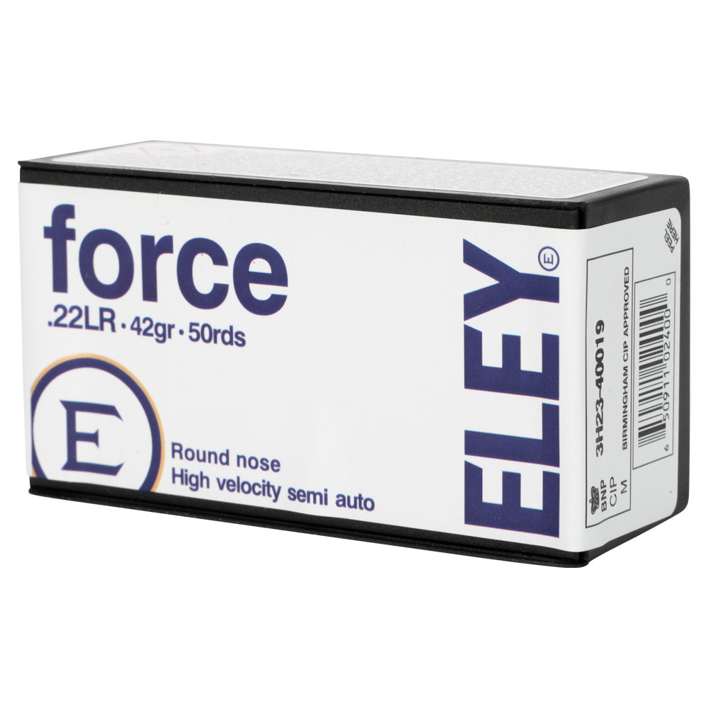 Патрон кал. 22 LR ELEY Force 2,7г (в пачке 50 шт.) (в коробке1250 шт) 42gr. Фото №3 Патрон кал. 22 LR ELEY Force 2,7г (в пачке 50 шт.) (в коробке1250 шт) 42gr. Фото №3