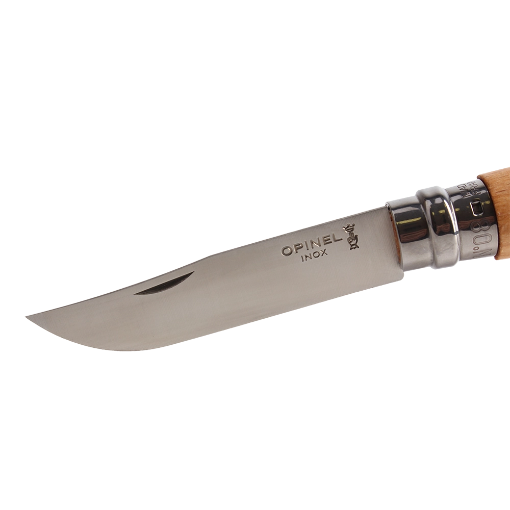 Нож "Opinel" n 8 inox, нержавеющая сталь (12шт). Фото №3