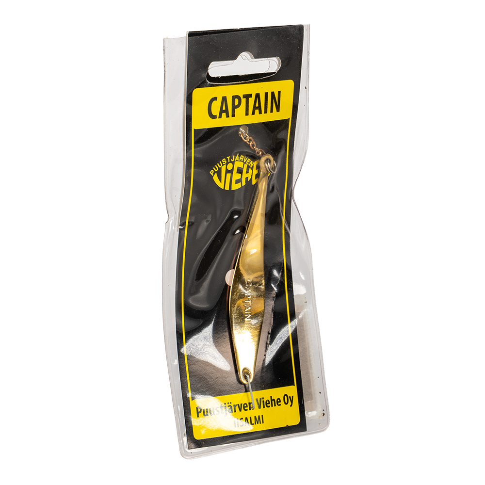 Блесна Puustjarven Captain 80мм, 13гр, цвет (Mes/Kup) цепочка-крючок. Фото №2