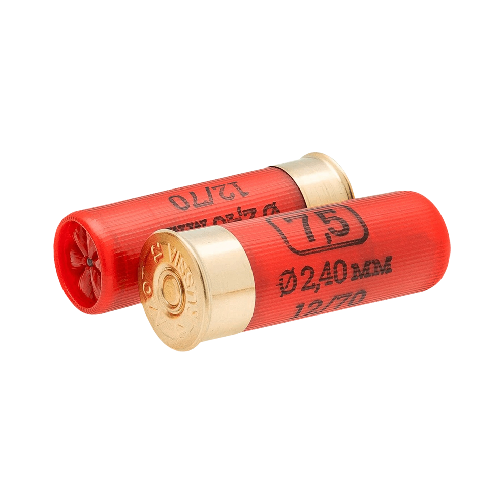 Патрон СИБИРЬ 12/70 охотничий дробовой №7,5 Спортинг Premium 28г (в пачке 25 шт) (в коробке 250шт). Фото №1 Патрон СИБИРЬ 12/70 охотничий дробовой №7,5 Спортинг Premium 28г (в пачке 25 шт) (в коробке 250шт). Фото №1