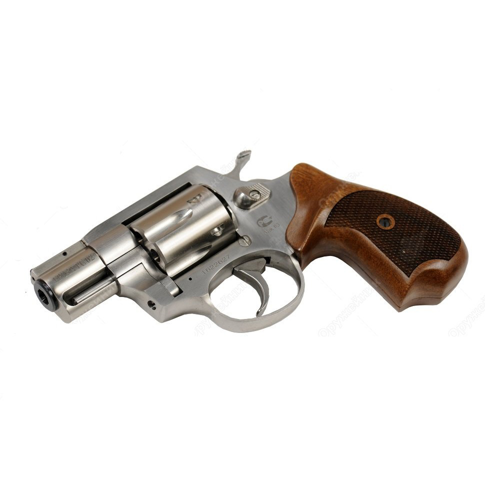 Револьвер ООП Гроза РС-02 калибр 9 мм (нерж). Фото №2