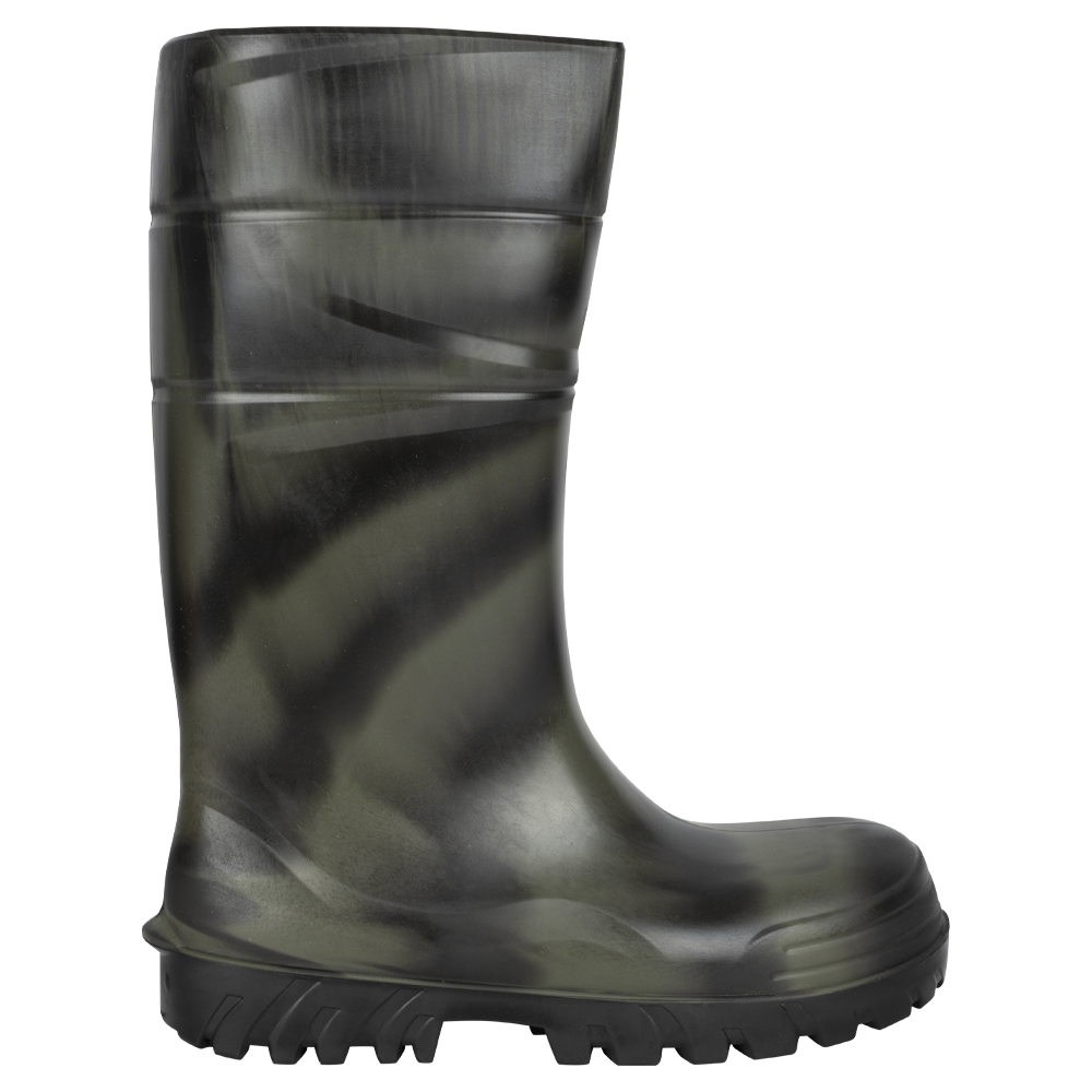 Сапоги TTLUX полиуретановые (цв. чёрно-зелёный) р. 45. Фото №2