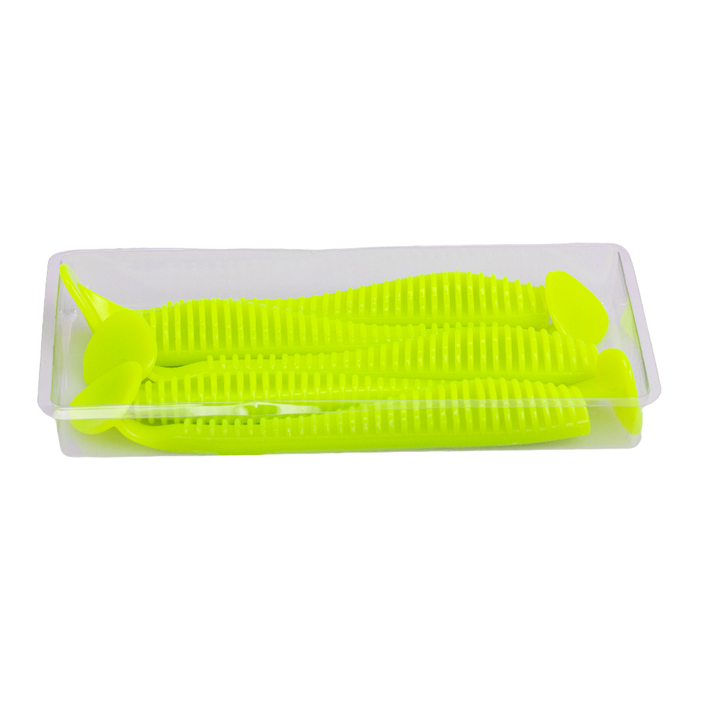 Силиконовая приманка FORMAT DIPLOMAT 100mm, цвет F19, (5шт). Фото №4