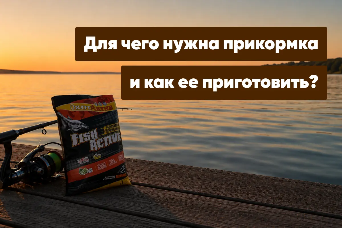 Прикормка: что это такое, для чего она нужна и как ее приготовить
