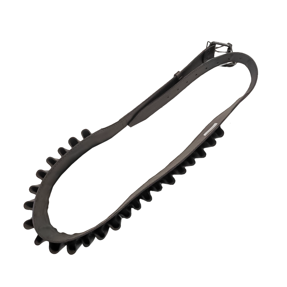 Патронташ открытый 12 калибр (кожа, коричневый) (Хольстер). Фото №3