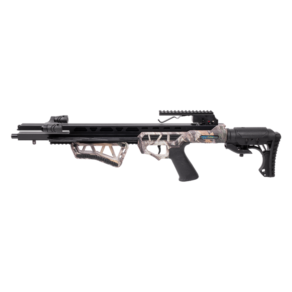 Приклад для арбалета Man Kung XB58, блочный, forest camo, кивер, стрелы 4 шт., прицел, крепеж. Фото №14