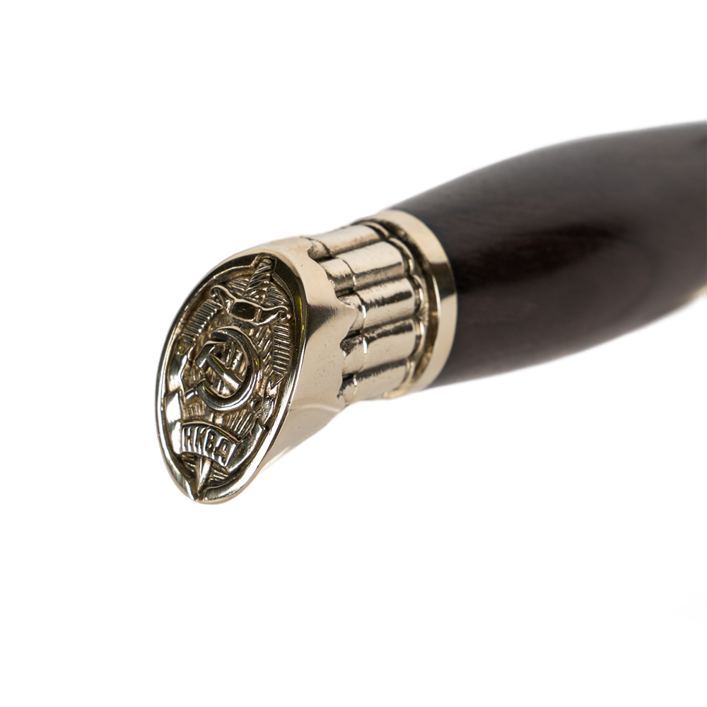 Нож МС "НКВД", сталь N690, литье патроны, граб. Фото №7