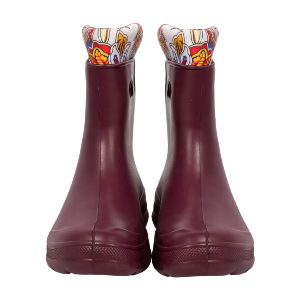 Полусапожки KAURY РЫСЬ женские из ЭВА 870 У утепленные, бордо-хохлома р. 37/38. Фото №4