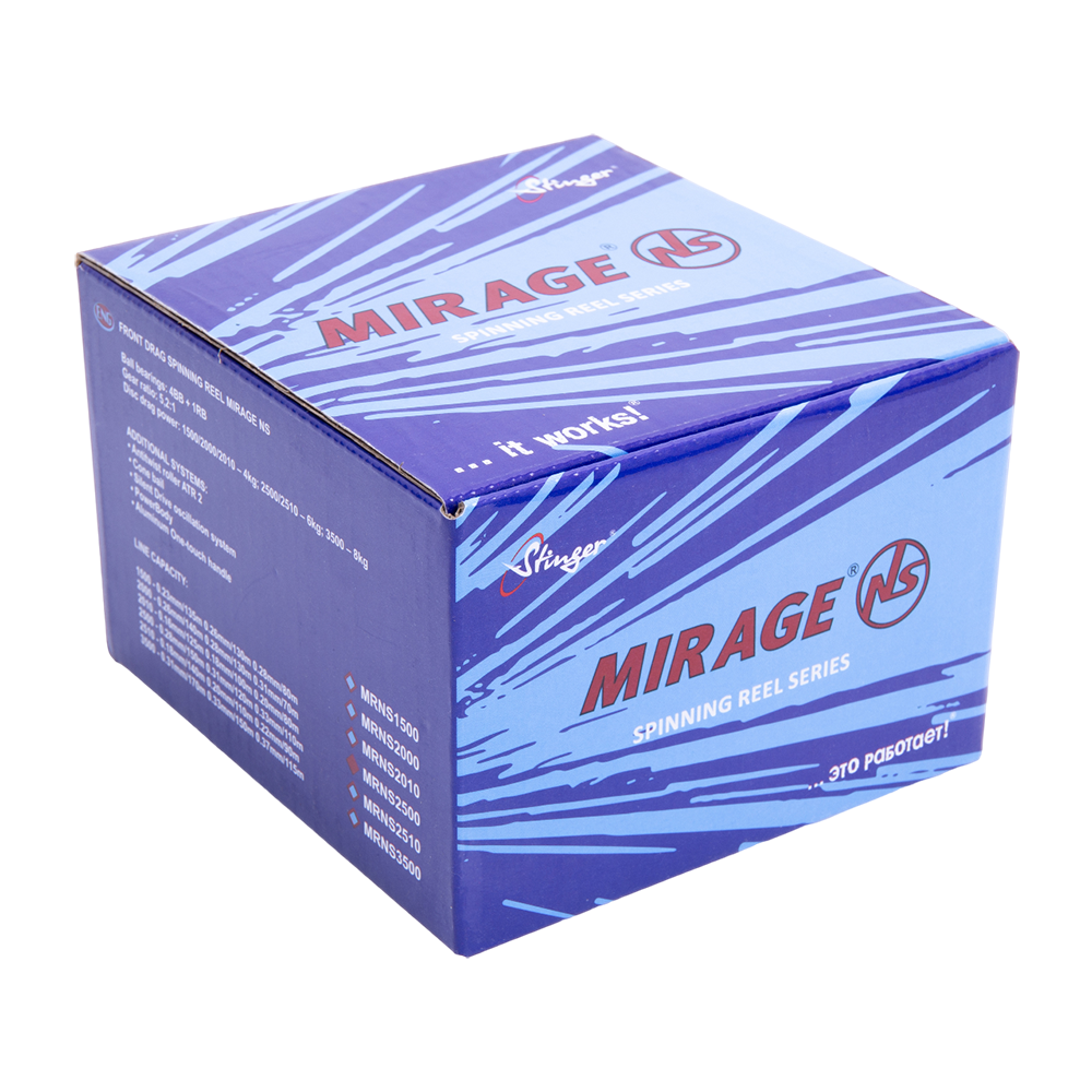 Катушка безынерционная Stinger Mirage NS 2500. Фото №6