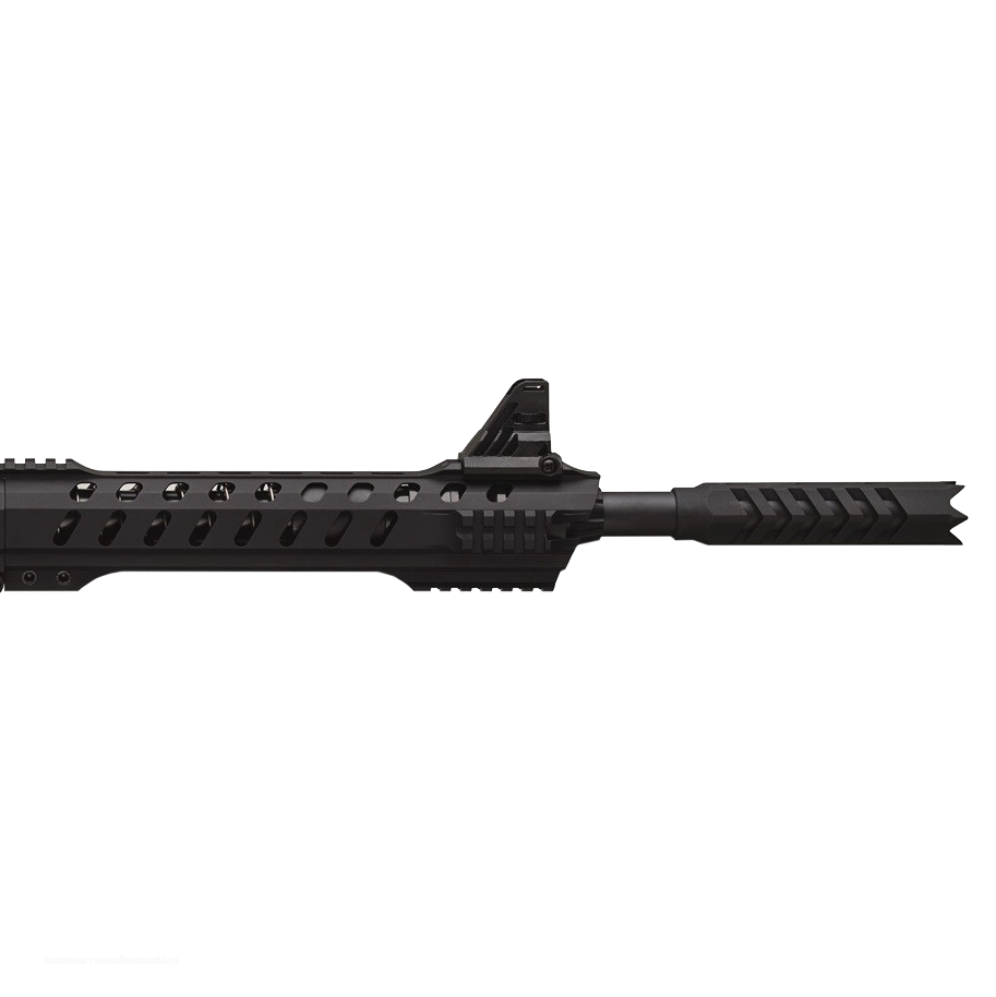 Ружье Huglu XR7 Black, тактическое полуавтоматическое, 470мм, 12х76, 2+5+10 зарядный магазин, ключ, кейс . Фото №4