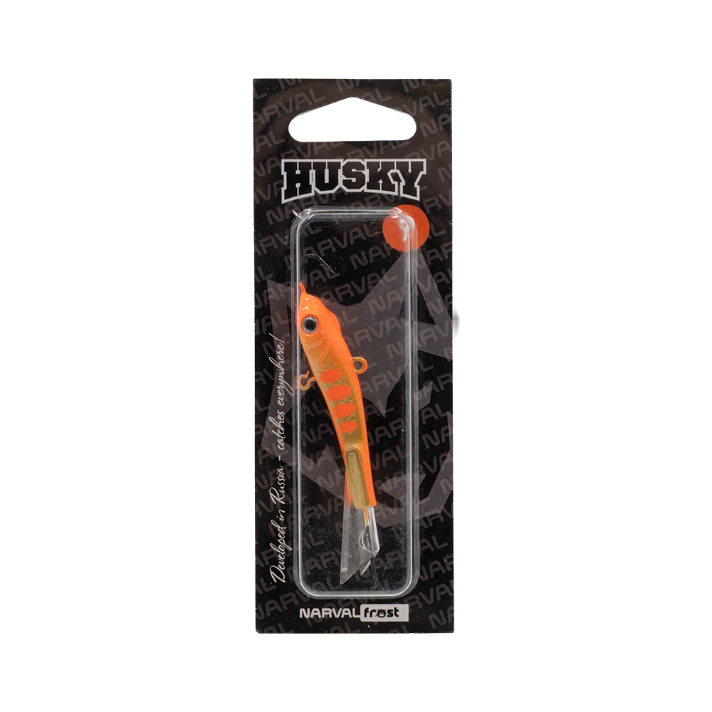 Балансир Narval Frost Husky-9 80мм, 28гр, цвет (#018) Orange Tiger. Фото №1 Балансир Narval Frost Husky-9 80мм, 28гр, цвет (#018) Orange Tiger. Фото №1