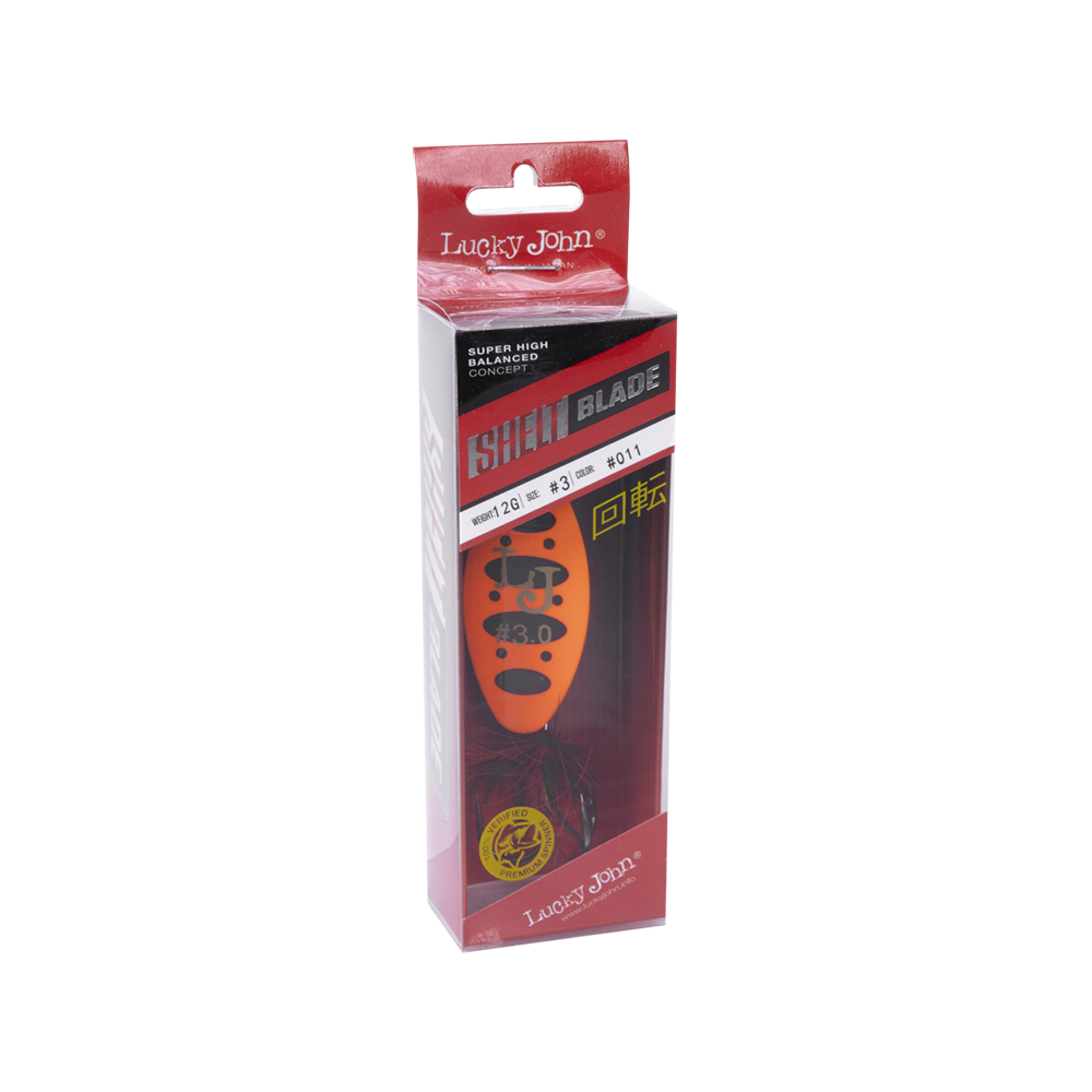 Блесна вращающаяся Lucky John Shelt Blade №3, 12гр, цвет (011). Фото №1 Блесна вращающаяся Lucky John Shelt Blade №3, 12гр, цвет (011). Фото №1