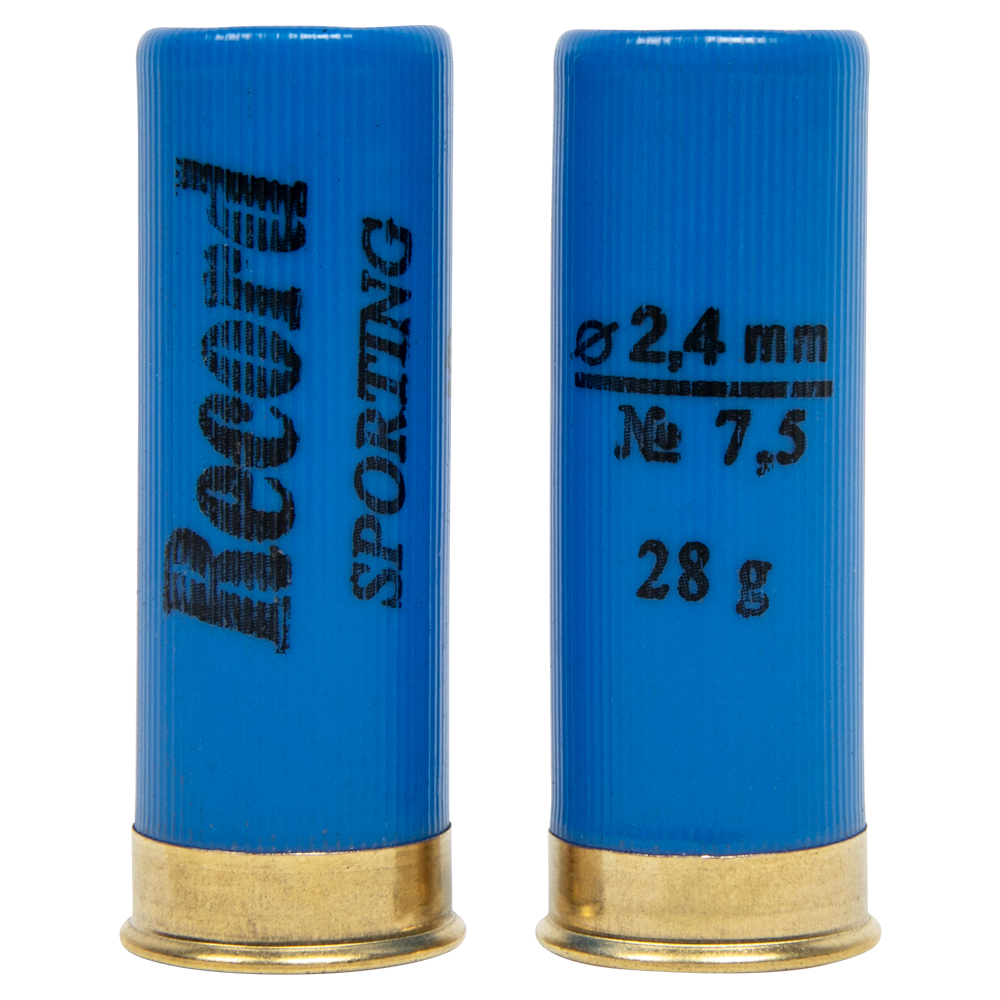 Патрон "Рекорд Спорт" 12/70 №7,5 28 г. (пачка 25шт). Фото №2