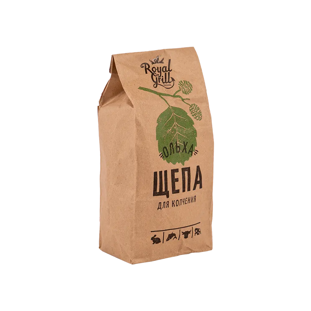Щепа ROYALGRILL Ольха 1л. Фото №2 Щепа ROYALGRILL Ольха 1л. Фото №2