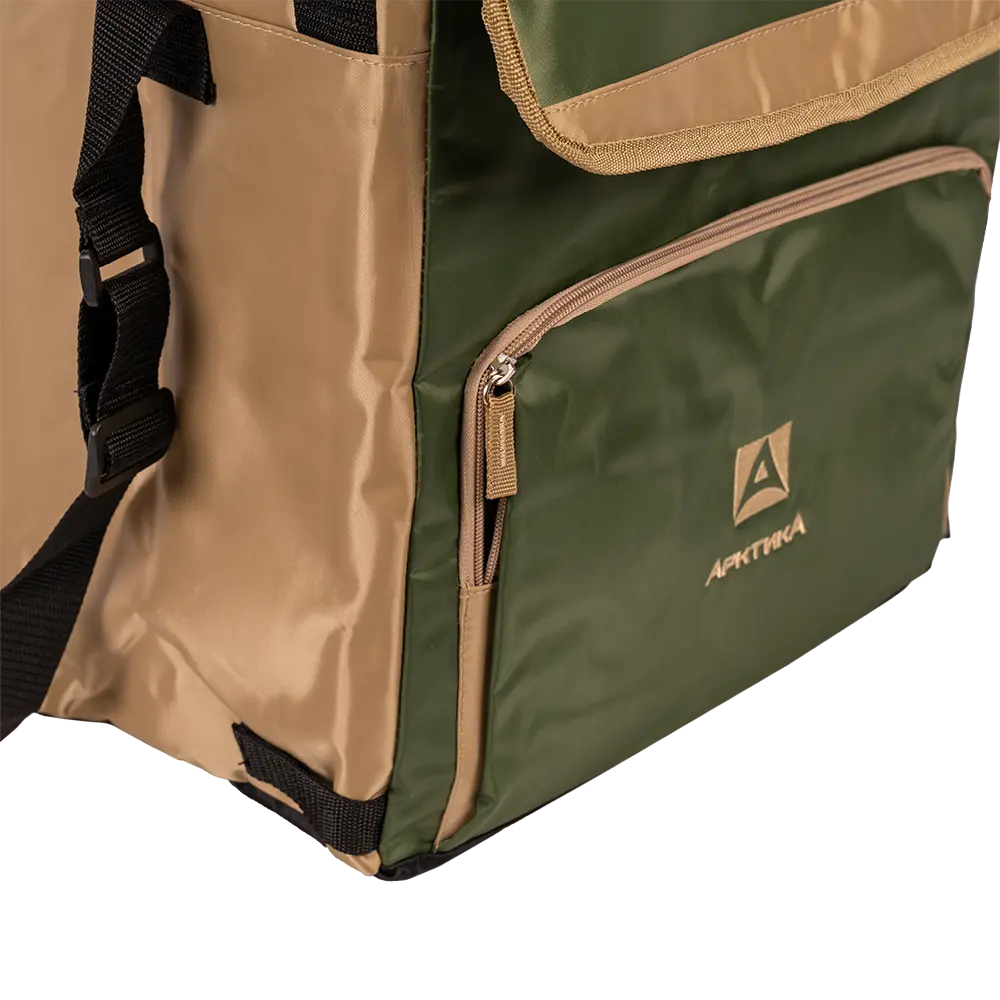 Сумка-холодильник, классическая, тм "Арктика", 30 л, болотная. Фото №7