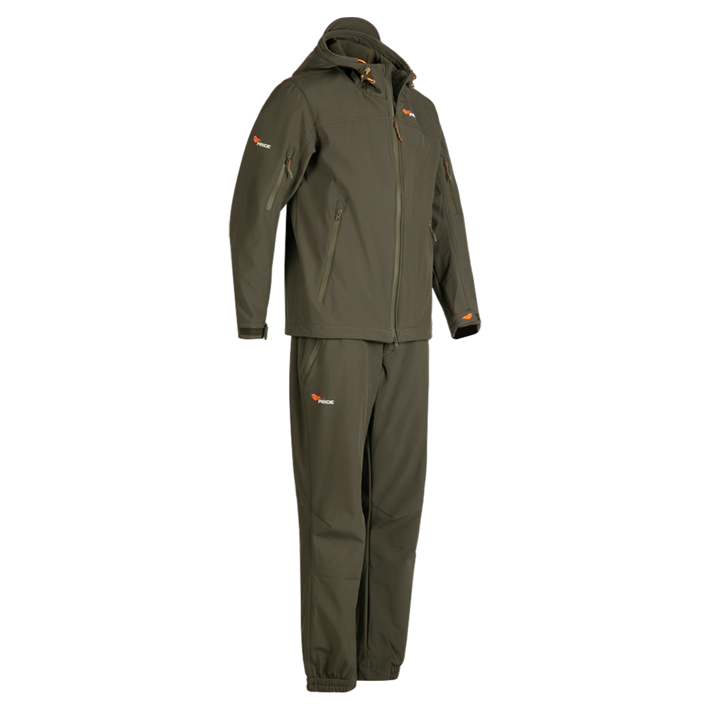 Костюм для охоты PRIDE Магнум (софтшелл, хаки) р. 48-50/170-176. Фото №3 Костюм для охоты PRIDE Магнум (софтшелл, хаки) р. 48-50/170-176. Фото №3