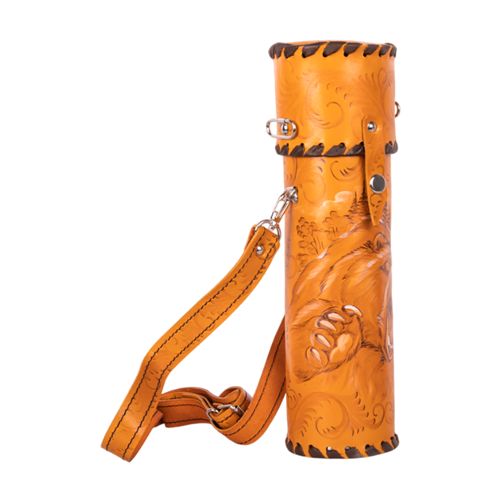 Термос 1л (в коже, рисов., с ремнем) (ИП Кишурова). Фото №5 Термос 1л (в коже, рисов., с ремнем) (ИП Кишурова). Фото №5