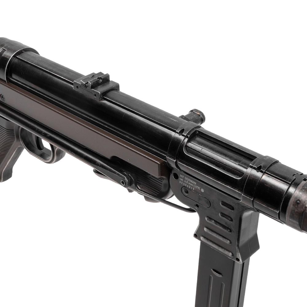 Пистолет пневматический Umarex Legends MP German-Legacy Edition, калибр 4,5 мм, (MP40 метал, автоматический . Фото №6