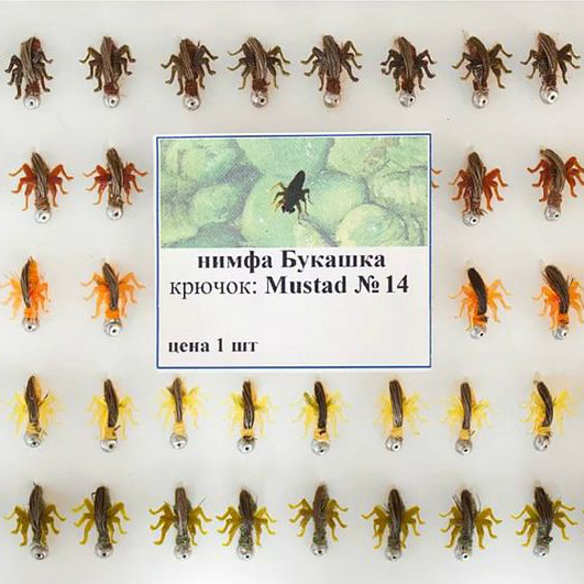 Нимфа "Букашка №14" (50шт). Фото №2