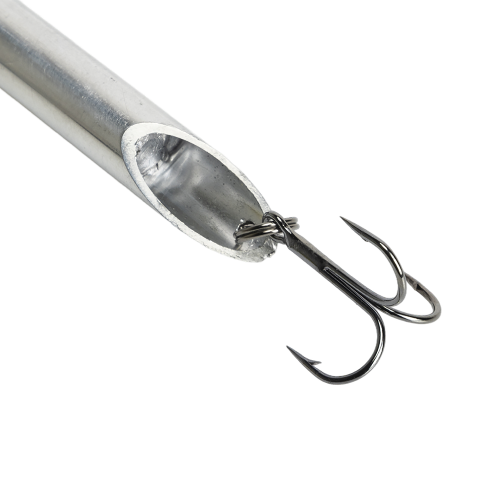 Блесна ЖОР Пилькер трубка шумелка алюминий d12мм, 70гр. Фото №3