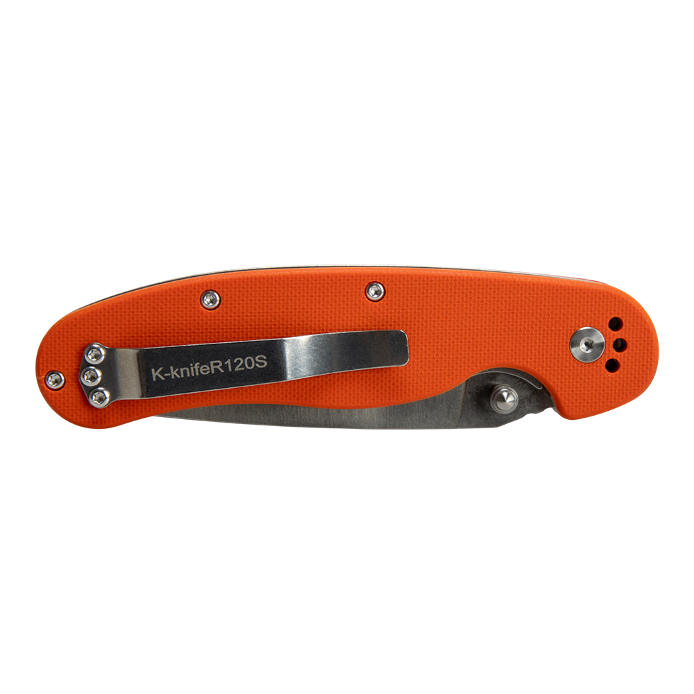 Нож складной Kranch R-120S, клинок AUS8, рукоять G10 red. Фото №2 Нож складной Kranch R-120S, клинок AUS8, рукоять G10 red. Фото №2