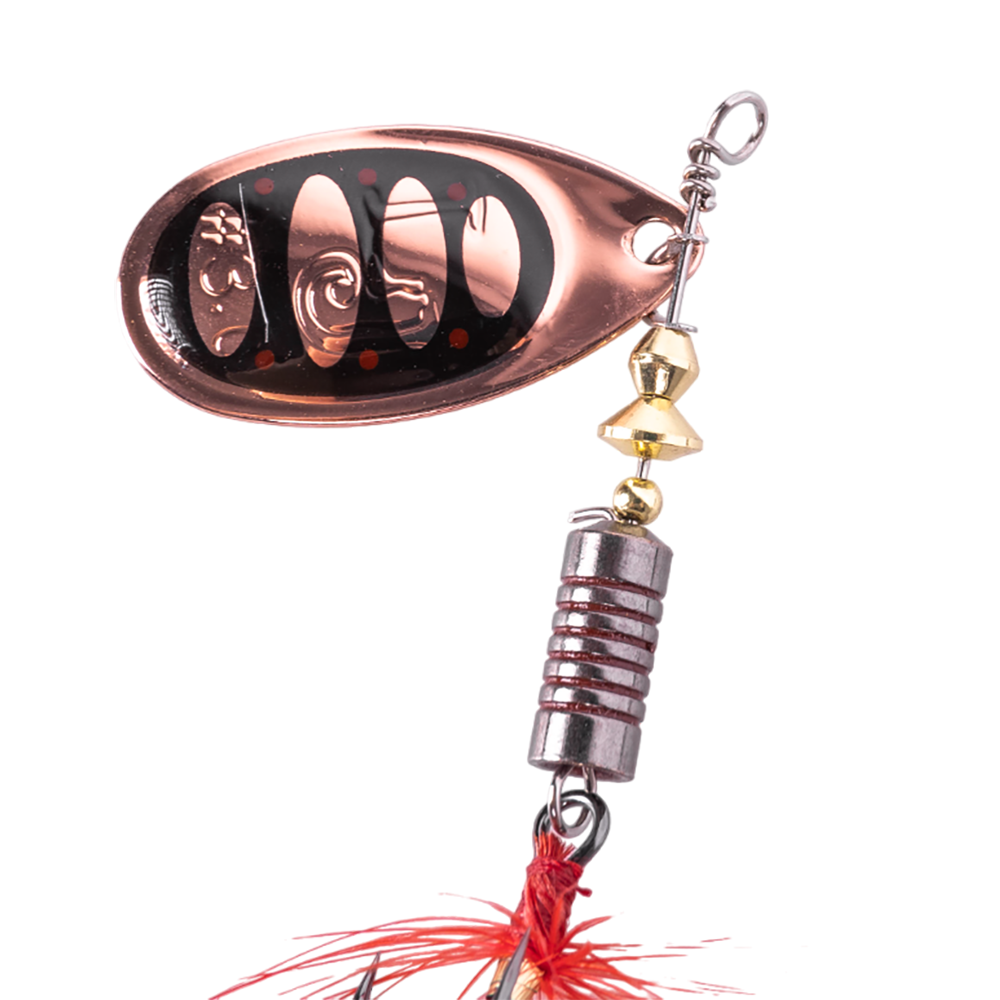 Блесна вращающаяся Lucky John Bonnie Blade №3, 6,4гр, цвет (006). Фото №2