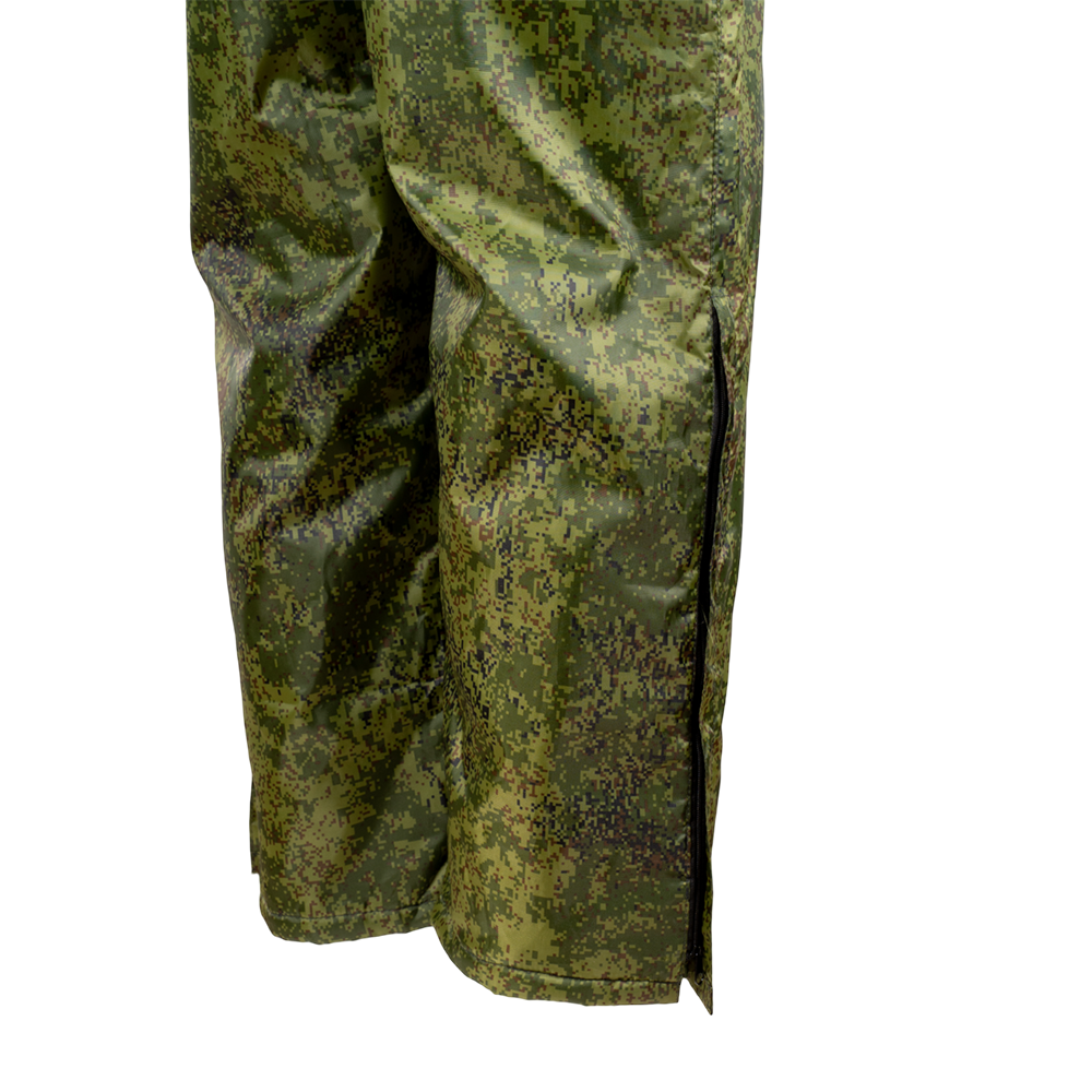 Полукомбинезон утеплённый (оксфорд, зелёная цифра). Фото №1