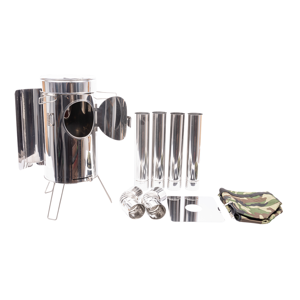 Печка Рыбака 10 л с экранами. Фото №2 Печка Рыбака 10 л с экранами. Фото №2