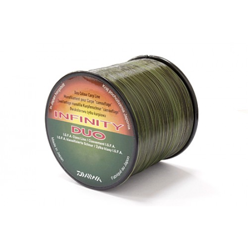 Леска Daiwa Infinity DUO Black Green 0.33м 18,9lb 1060м#. Фото №2
