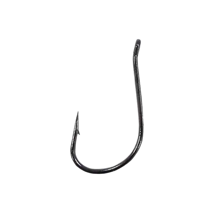 029-1 Крючок с ушком GTR KEIRYU №4 черный никель (уп.-10х10шт.). Фото №1