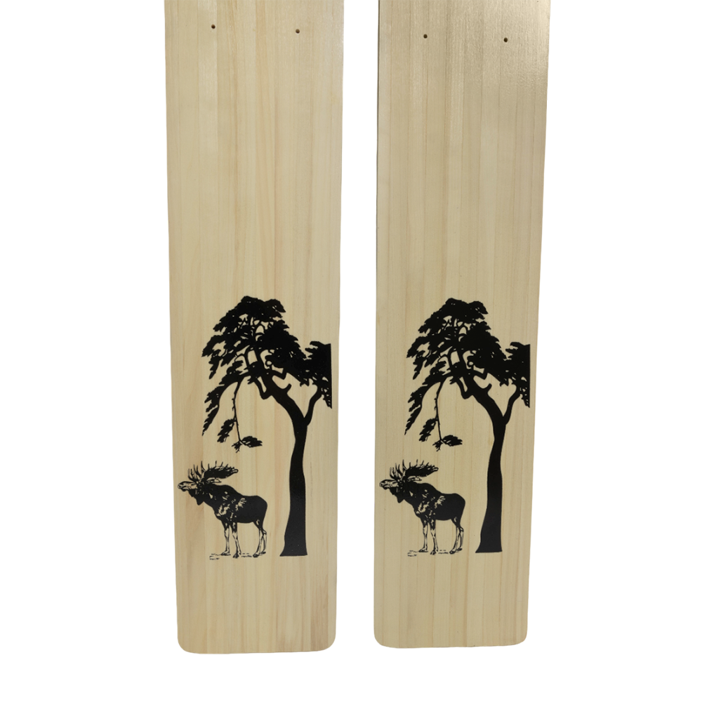 Лыжи "Охотник" 145см (дерево / пластик)  . Фото №3