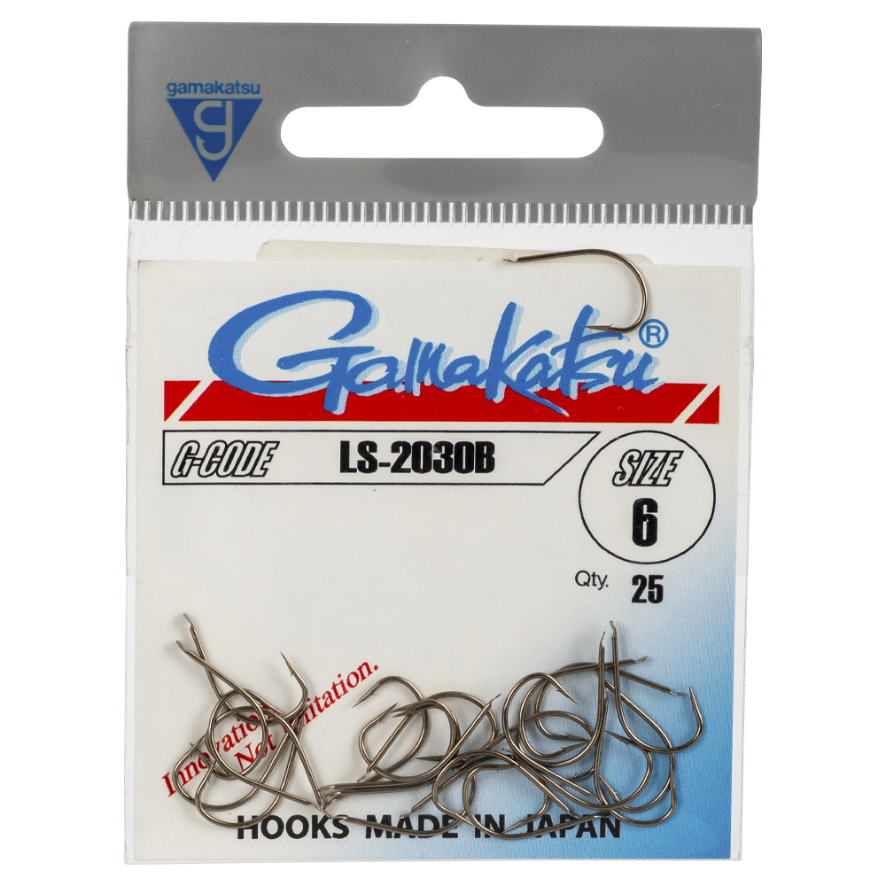 Крючок Gamakatsu Hook LS-2030B Brown №06. Фото №1 Крючок Gamakatsu Hook LS-2030B Brown №06. Фото №1