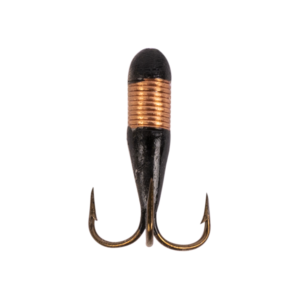 Мормышка Чёрт в рубашке 12мм (медь), 10 шт/упак. Фото №1