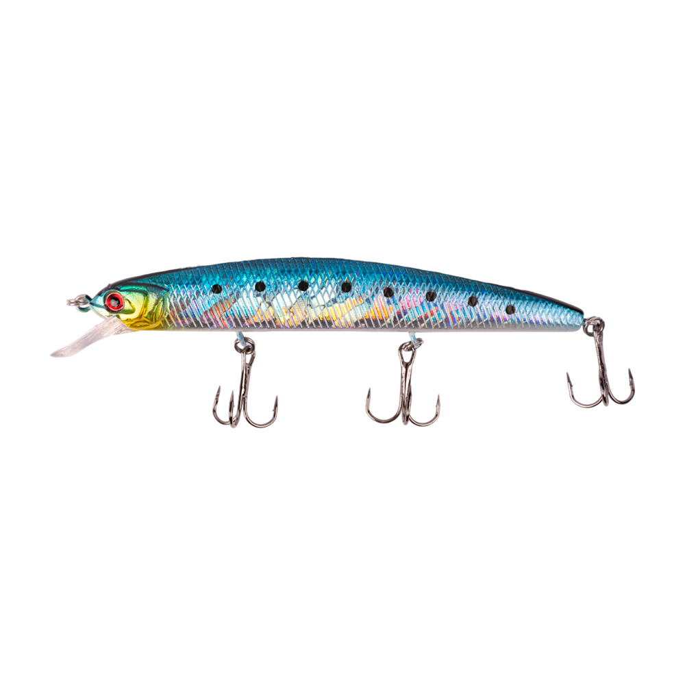 Воблер MADFISH 110мм, 16г, заглубление 0,5-2,1м, цвет 14. Фото №1