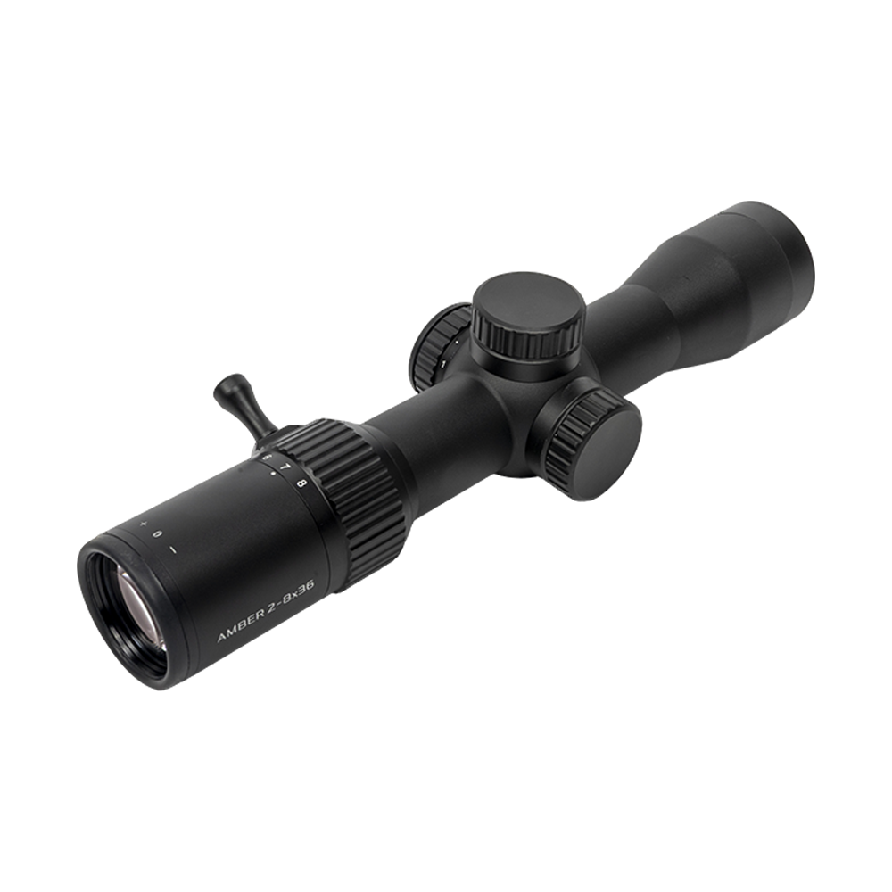 Прицел оптический GAUT Amber 2-8x36 сетка 27 (Mil-Dot) SFP подсветка красная 30мм поправки 0.1 МIL. Фото №14 Прицел оптический GAUT Amber 2-8x36 сетка 27 (Mil-Dot) SFP подсветка красная 30мм поправки 0.1 МIL. Фото №14