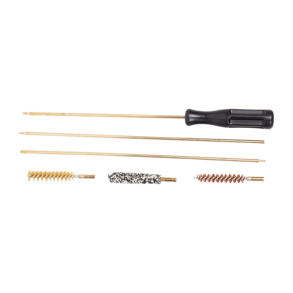 Набор для чистки карабинов и пистолетов, калибр 9 мм с латунным шомполом 4мм. (в блист.). Фото №2 Набор для чистки карабинов и пистолетов, калибр 9 мм с латунным шомполом 4мм. (в блист.). Фото №2