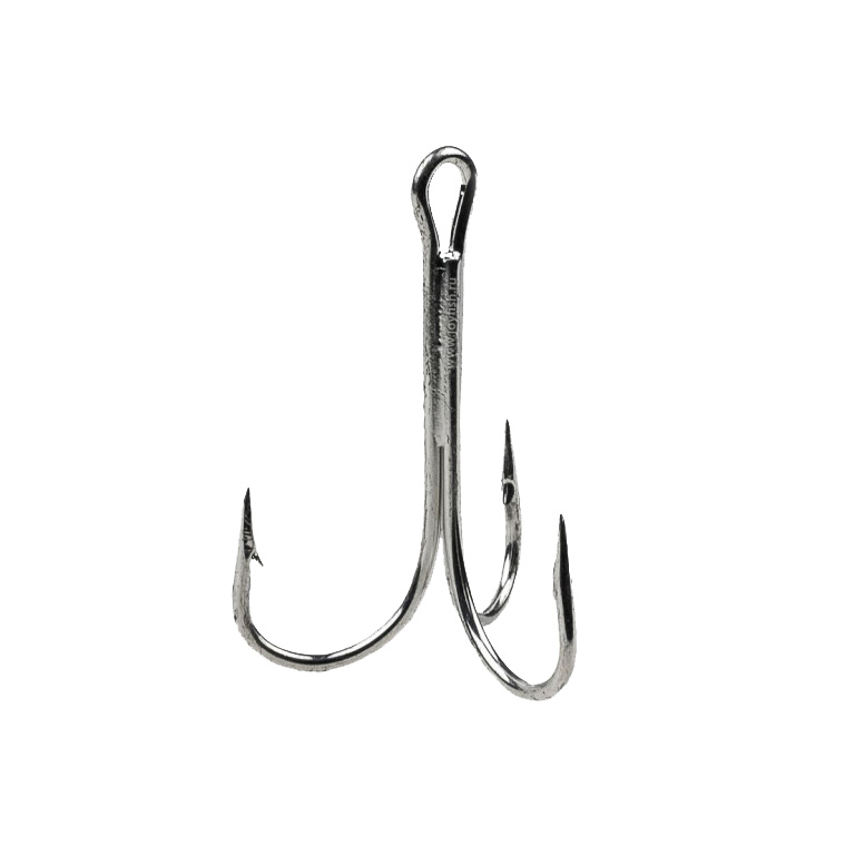 Крючок тройник 8/0 Ni. Фото №1