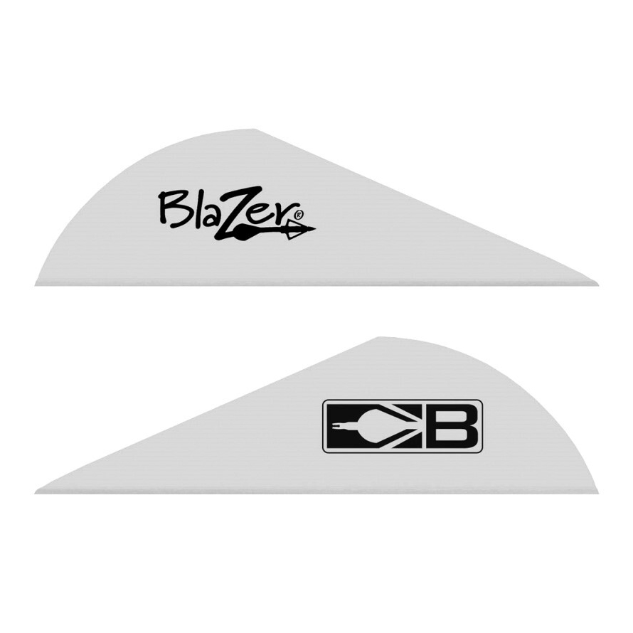 Оперение Blazer Vanes 2" White. Фото №3