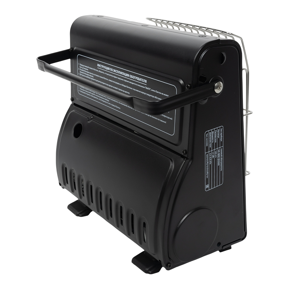 Обогреватель газовый портативный с подогревом баллона (HS-BDZ-Q1000) Helios. Фото №4