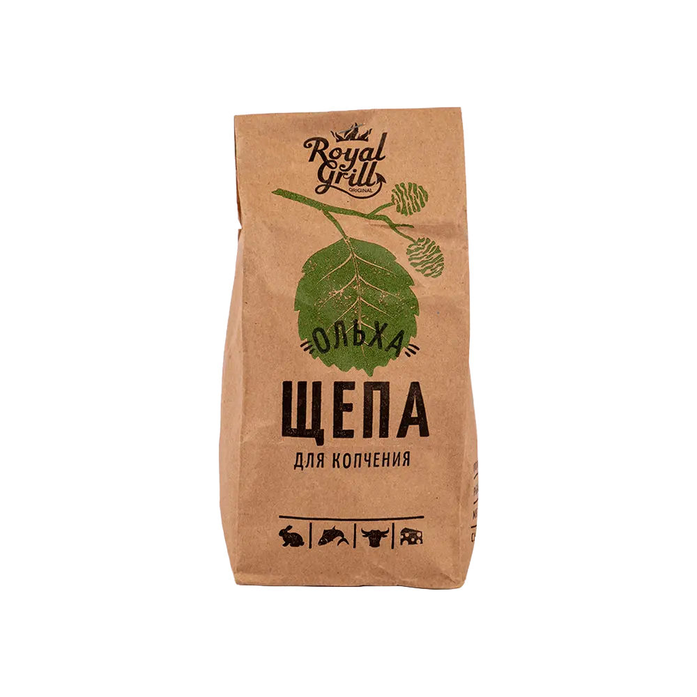 Щепа ROYALGRILL Ольха 1л. Фото №1 Щепа ROYALGRILL Ольха 1л. Фото №1